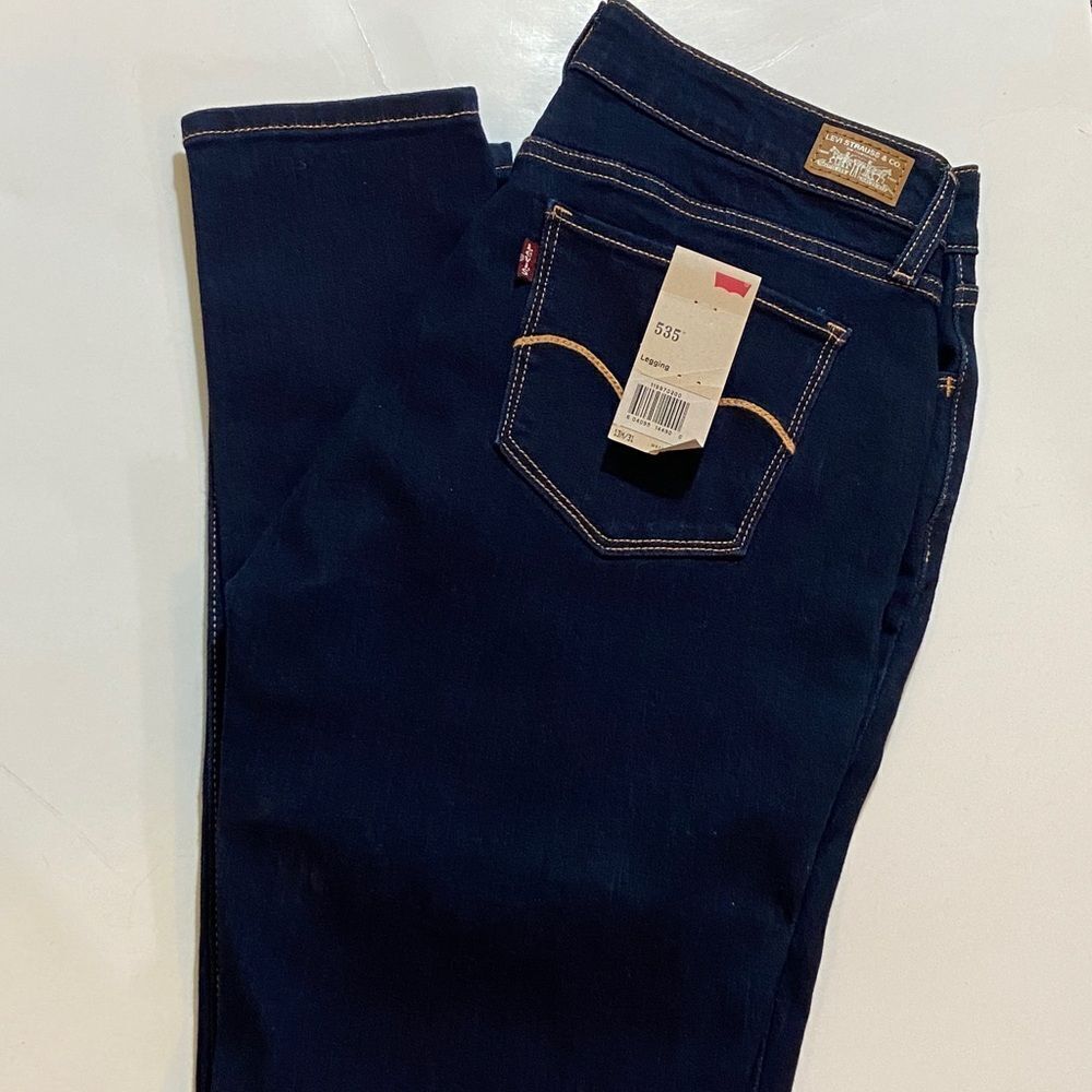 New Levi's Legging Women's Blue Stretch Jeans Size W31 L30